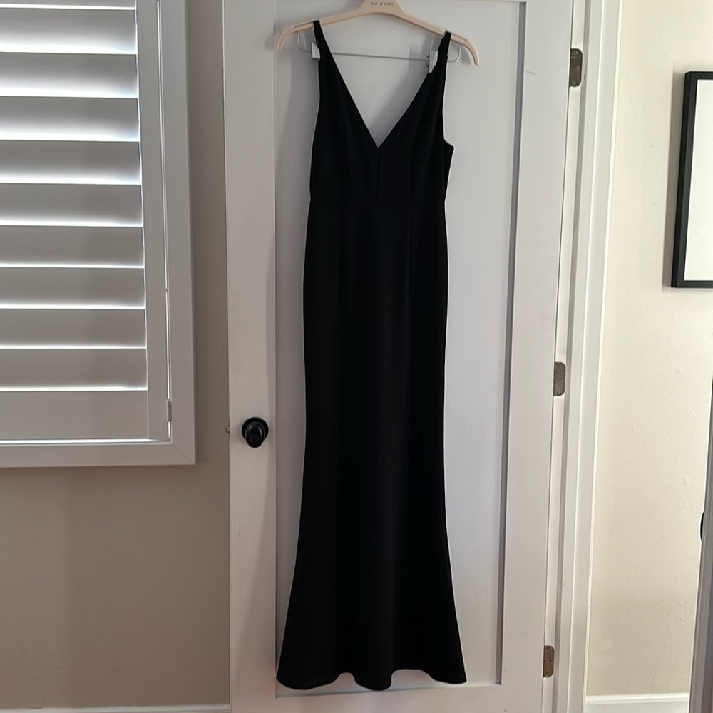 Lulus black maxi dress